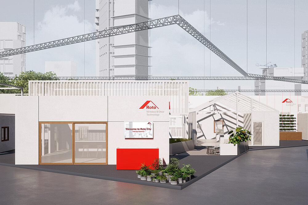 Roto stand at Fensterbau 2024