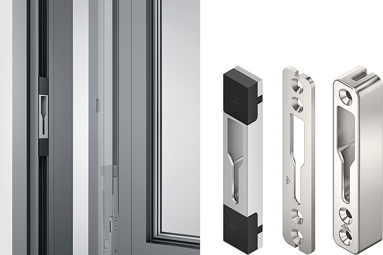 The DesignLocking espagnolette which is optionally available for Patio Lift emphasises the premium appearance and improves the comfort of a Lift&Slide system.