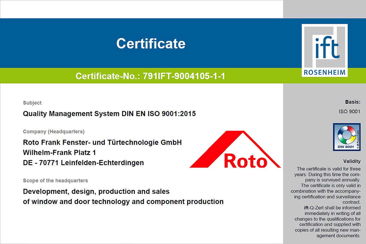 Roto Certificates