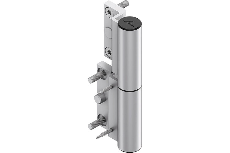 Roto Solid B | 224 A silver with black cover cap