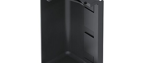 Hinge tab casing