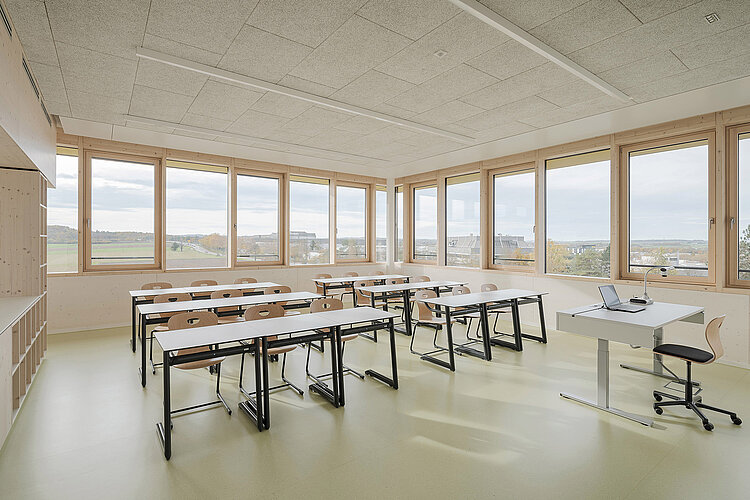 Schulzentrum Stockbrünnele Böblingen, Klassenzimmer