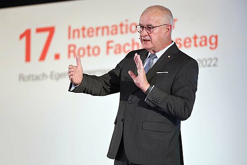 Dr. Eckhard Keill, Vorstandsvorsitzender der Roto Frank Holding AG