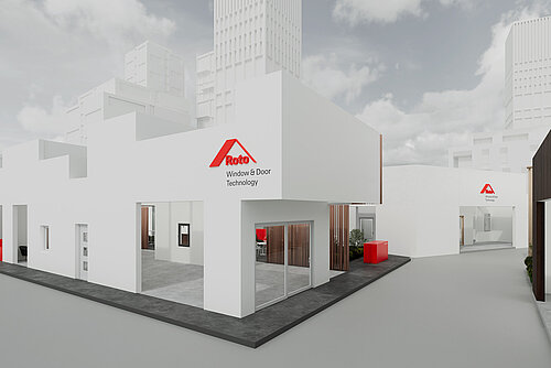 Roto trade fair stand at Fensterbau 2026