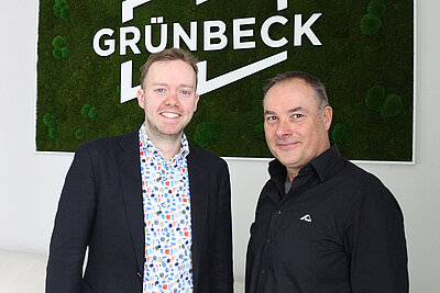 Maximilian Grünbeck (CEO) & Ingo Günthel (Roto Customer Adviser)